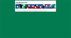Desktop Screenshot of fast-betting.com
